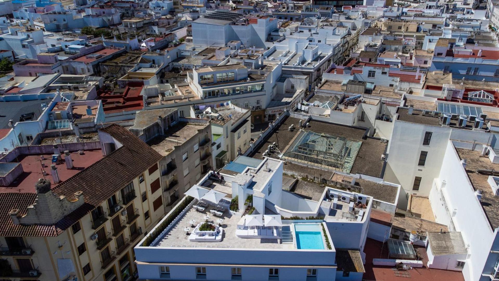 Casa De La Vega Suites Chiclana de la Frontera Buitenkant foto
